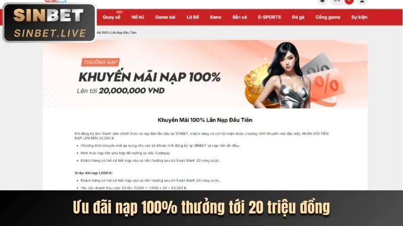 Ưu đãi chào mừng thành viên mới co88 win